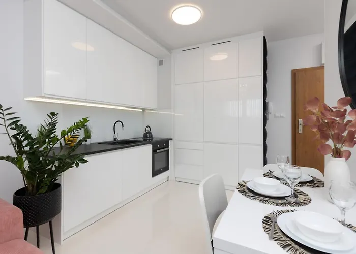 Stylish Przedpole With Balcony & Parking By Renters